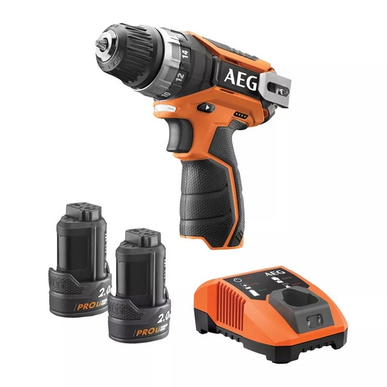 Дрель-шуруповерт аккумуляторная AEG BS12C2LI-202C Дрель-шуруповерт аккумуляторная AEG BS12C2LI-202C