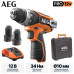 Дрель-шуруповерт аккумуляторная AEG BS12C2LI-202C Дрель-шуруповерт аккумуляторная AEG BS12C2LI-202C