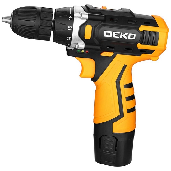 Дрель-шуруповерт аккумуляторная DEKO DKCD12V 083-1006 Дрель-шуруповерт аккумуляторная DEKO DKCD12V 083-1006