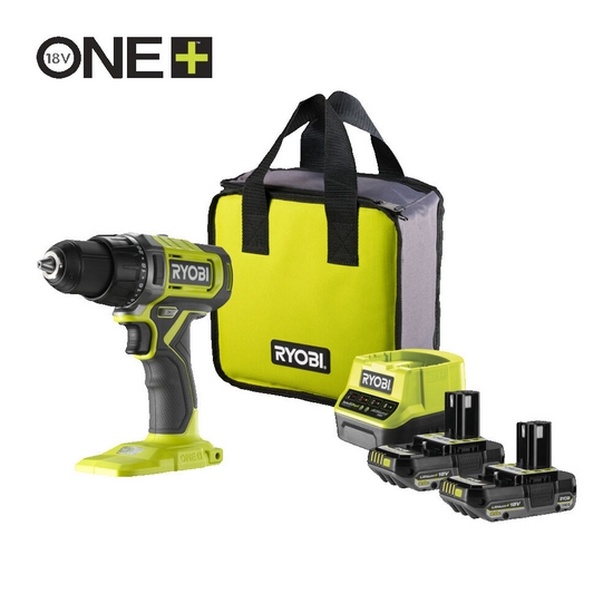 ONE + / Дрель-шуруповерт RYOBI RDD18-2C20S ONE + / Дрель-шуруповерт RYOBI RDD18-2C20S