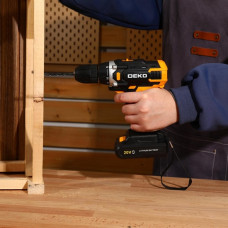 Дрель-шуруповерт аккумуляторная DEKO Banger 20V ONE + SET 63