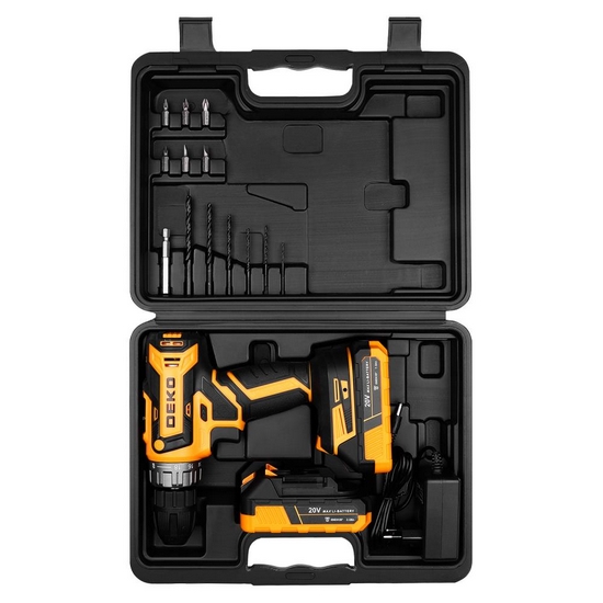 Дрель-шуруповерт аккумуляторная DEKO Banger 20V ONE + 083-1109 Дрель-шуруповерт аккумуляторная DEKO Banger 20V ONE + 083-1109