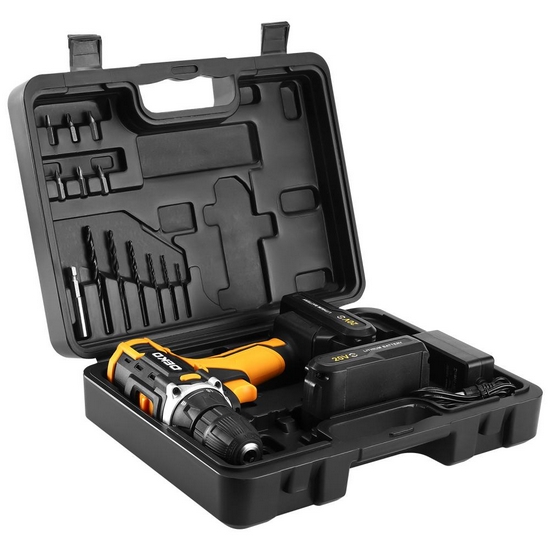 Дрель-шуруповерт аккумуляторная DEKO Banger 20V ONE + 083-1110 Дрель-шуруповерт аккумуляторная DEKO Banger 20V ONE + 083-1110