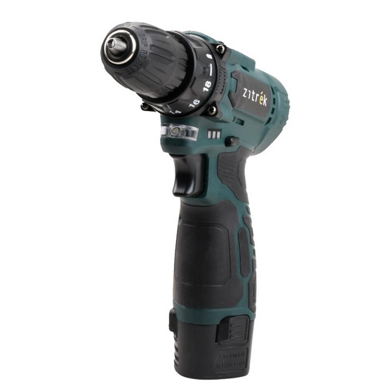 Дрель-шуруповерт аккумуляторная Zitrek Green 12V Plus 085-1013 Дрель-шуруповерт аккумуляторная Zitrek Green 12V Plus 085-1013