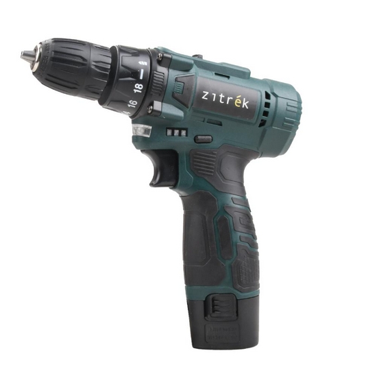 Дрель-шуруповерт аккумуляторная Zitrek Green 12V Plus 085-1013 Дрель-шуруповерт аккумуляторная Zitrek Green 12V Plus 085-1013