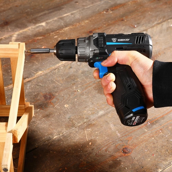 Дрель-шуруповерт аккумуляторная DEKO DKCD12 083-1121