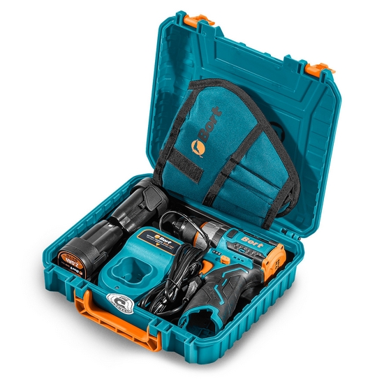 Дрель-шуруповерт аккумуляторная ударная Bort BAB-16U