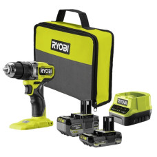 Дрель-шуруповерт ударная RYOBI RPD18C1-242S система ONE +