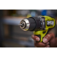 Дрель-шуруповерт ударная RYOBI RPD18C1-242S система ONE +