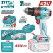 Дрель-шуруповерт ударная TOTAL TIDLI426981