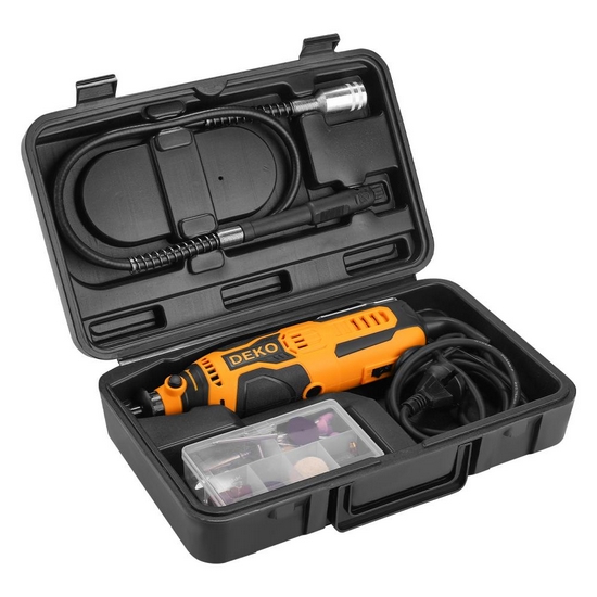 Гравер DEKO DKRT350E-LCD SET 43