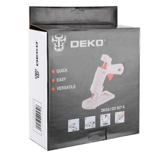 Термоклеевой пистолет DEKO DKGG100 SET4 Термоклеевой пистолет DEKO DKGG100 SET4