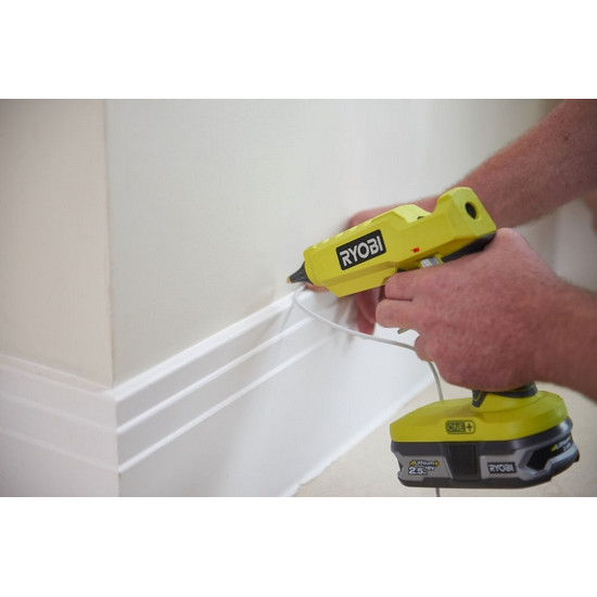 ONE + / Термоклеевой пистолет RYOBI R18GLU-0 (без батареи) ONE + / Термоклеевой пистолет RYOBI R18GLU-0 (без батареи)