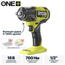 Гайковерт RYOBI RIW18X-0 (без батареи) система ONE +