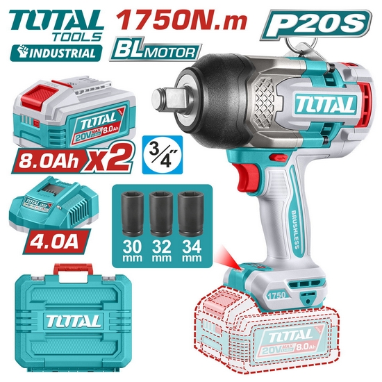 Гайковерт TOTAL TIWLI20175 Гайковерт TOTAL TIWLI20175