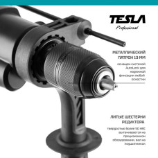 Дрель ударная TESLA TD1100С