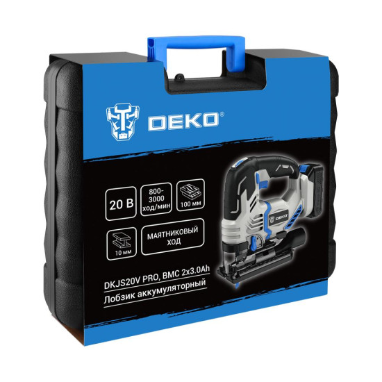 Лобзик аккумуляторный DEKO DKJS20V PRO 085-1330 Лобзик аккумуляторный DEKO DKJS20V PRO 085-1330