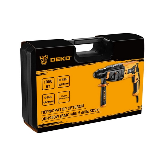 Перфоратор DEKO DKH950W SET 5 Перфоратор DEKO DKH950W SET 5