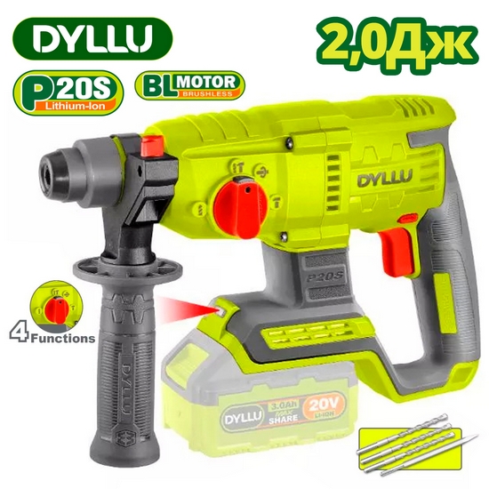 Перфоратор аккумуляторный DYLLU DTLM15220 Перфоратор аккумуляторный DYLLU DTLM15220