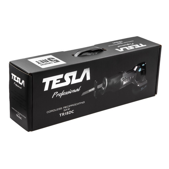 Пила сабельная аккумуляторная TESLA TR18DC TO (без батареи) Пила сабельная аккумуляторная TESLA TR18DC TO (без батареи)