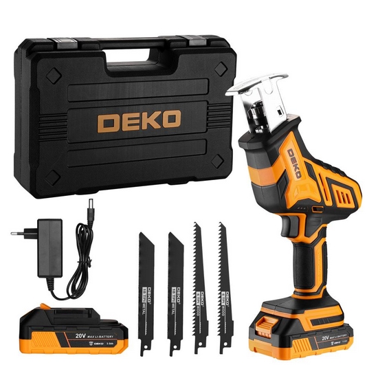 Пила сабельная аккумуляторная DEKO DKRS20 085-1070 Пила сабельная аккумуляторная DEKO DKRS20 085-1070