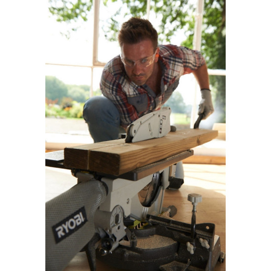 Пила торцовочная комбинированная (распиловочный станок) RYOBI RTMS1800-G Пила торцовочная комбинированная (распиловочный станок) RYOBI RTMS1800-G