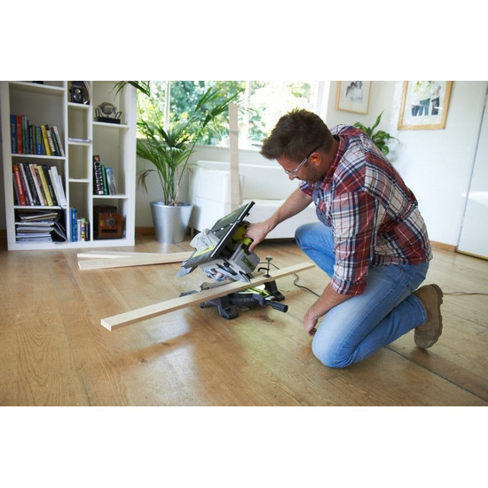 Пила торцовочная комбинированная (распиловочный станок) RYOBI RTMS1800-G Пила торцовочная комбинированная (распиловочный станок) RYOBI RTMS1800-G
