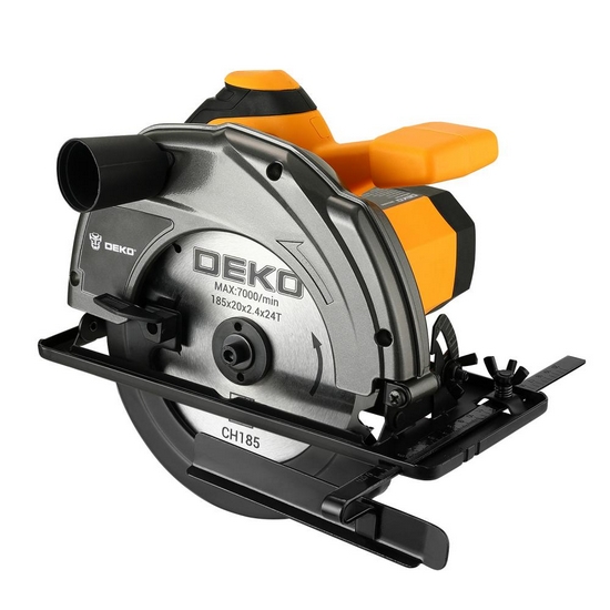 Пила циркулярная DEKO DKCS1800 Пила циркулярная DEKO DKCS1800