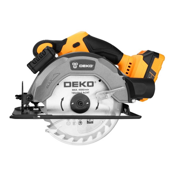 Пила циркулярная аккумуляторная DEKO DKCS20 Laser SET 2 Пила циркулярная аккумуляторная DEKO DKCS20 Laser SET 2
