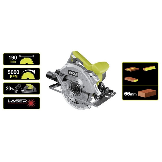 Пила циркулярная RYOBI RCS1600-K Пила циркулярная RYOBI RCS1600-K