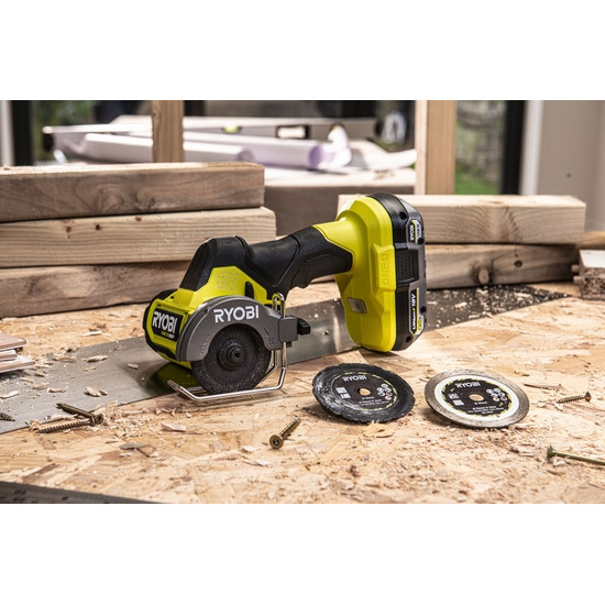 ONE + / Пила циркулярная аккумуляторная Ryobi HP RCT18C-0 (без батареи) ONE + / Пила циркулярная аккумуляторная Ryobi HP RCT18C-0 (без батареи)