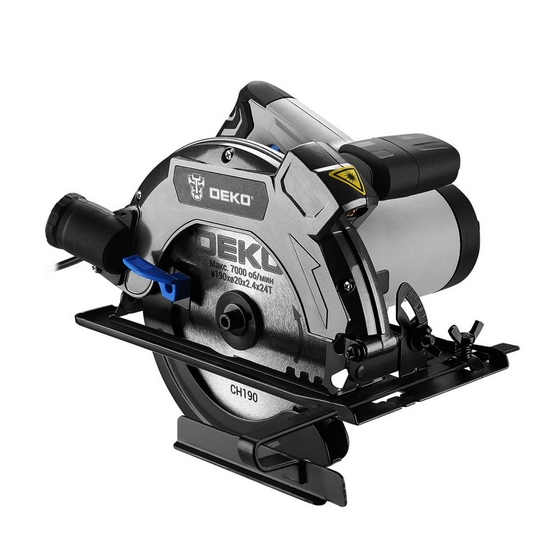 Пила циркулярная DEKO CS-2000W PRO Пила циркулярная DEKO CS-2000W PRO