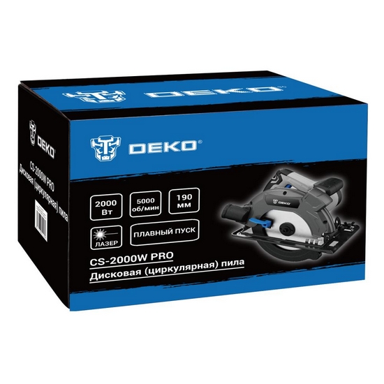 Пила циркулярная DEKO CS-2000W PRO Пила циркулярная DEKO CS-2000W PRO