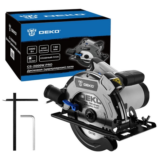 Пила циркулярная DEKO CS-2000W PRO Пила циркулярная DEKO CS-2000W PRO