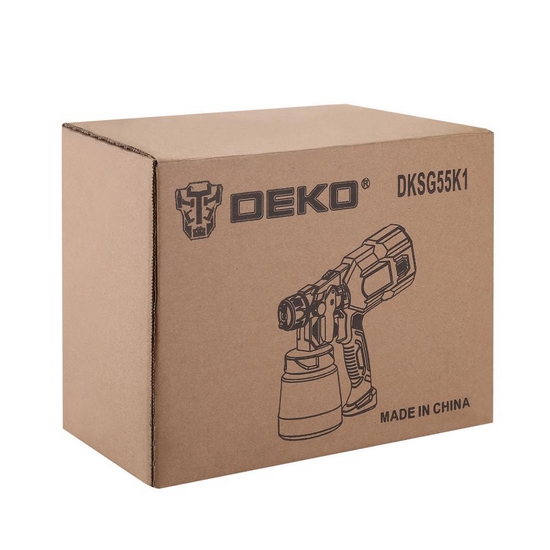 Краскопульт электрический DEKO DKSG55K1 HVLP Краскопульт электрический DEKO DKSG55K1 HVLP