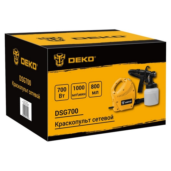 Краскопульт электрический DEKO DSG700