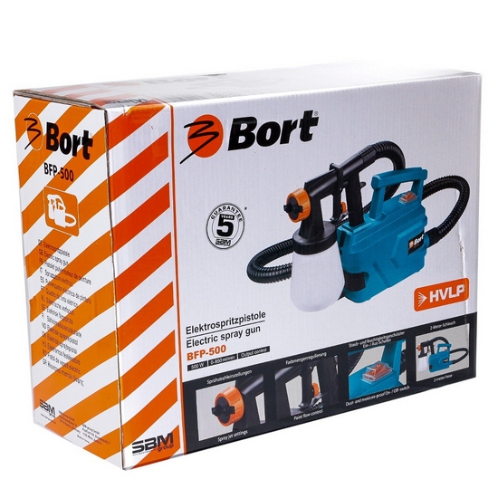 Краскораспылитель Bort BFP-500