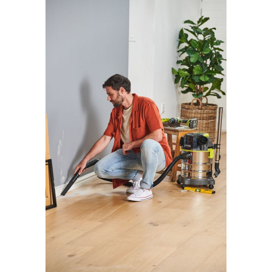 ONE + / Пылесос строительный RYOBI R18WDV (без батареи)