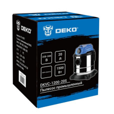 Пылесос промышленный DEKO DKVC-1200-20S