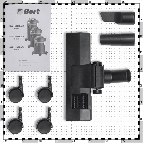 Пылесос строительный Bort BSS-1220 BLACK Пылесос строительный Bort BSS-1220 BLACK
