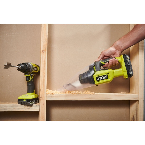 ONE + / Пылесос ручной RYOBI RHV18-0 (без батареи) ONE + / Пылесос ручной RYOBI RHV18-0 (без батареи)