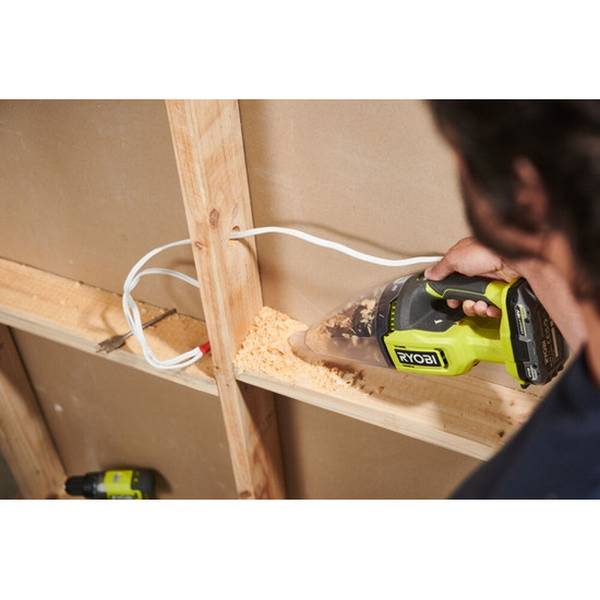 ONE + / Пылесос ручной RYOBI RHV18-0 (без батареи) ONE + / Пылесос ручной RYOBI RHV18-0 (без батареи)