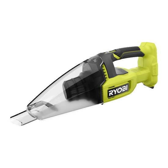 ONE + / Пылесос ручной RYOBI RHV18-0 (без батареи) ONE + / Пылесос ручной RYOBI RHV18-0 (без батареи)