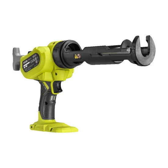ONE + / Пистолет для герметика RYOBI RCG18-0 (без батареи) ONE + / Пистолет для герметика RYOBI RCG18-0 (без батареи)