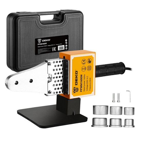 Паяльник для полипропиленовых труб DEKO PPWM1600W 063-4203 Паяльник для полипропиленовых труб DEKO PPWM1600W 063-4203