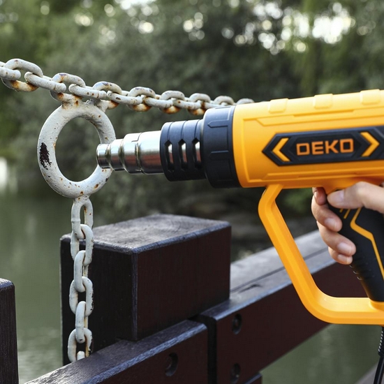 Фен строительный (термовоздуходувка) DEKO HG2300W Фен строительный (термовоздуходувка) DEKO HG2300W