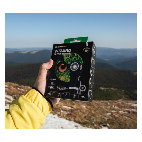 Фонарь Armytek Wizard C2 Pro Magnet USB Теплый