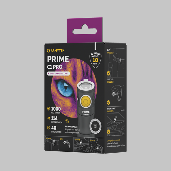 Фонарь Armytek Prime C1 Pro Теплый