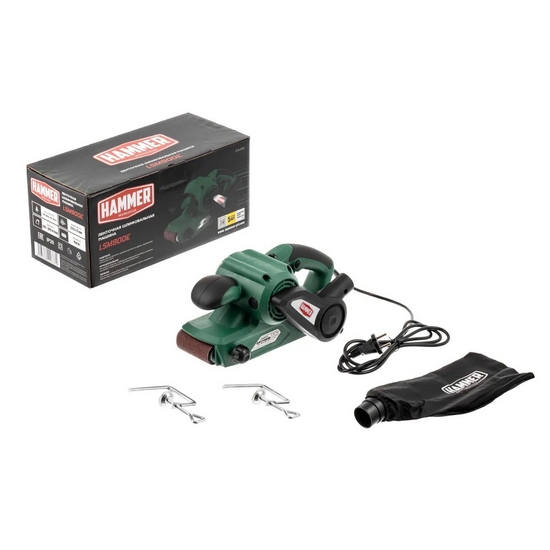 Ленточная шлифмашина Hammer LSM900E