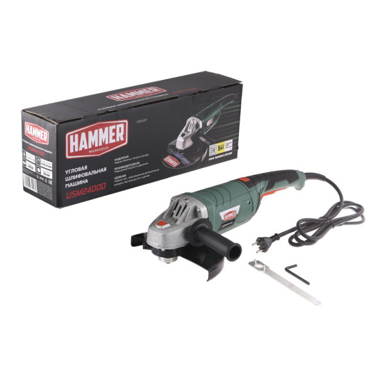 Углошлифмашина Hammer USM2400D Углошлифмашина Hammer USM2400D